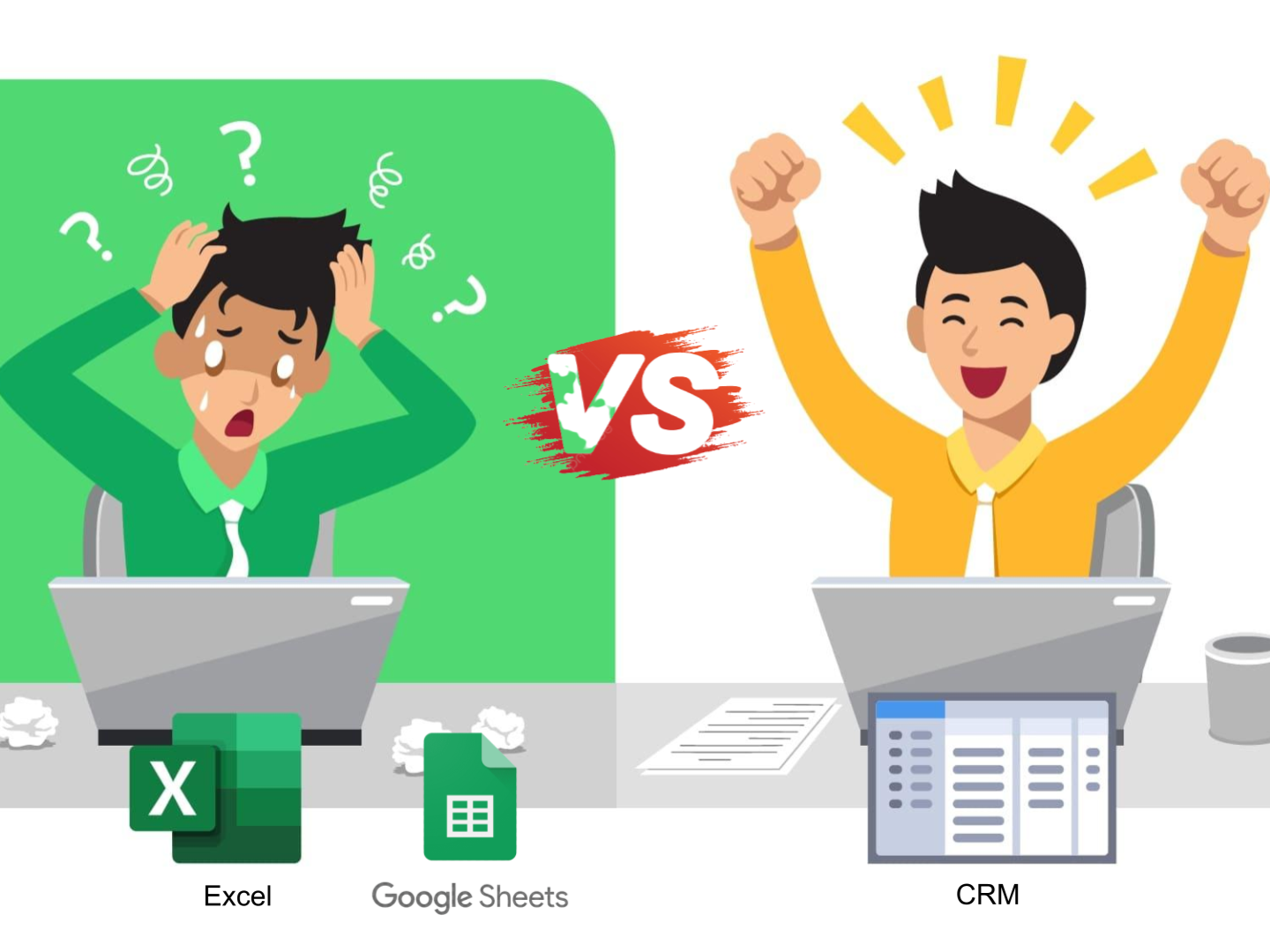 Organize and Input Data Efficiently into Spreadsheets or CRM Systems